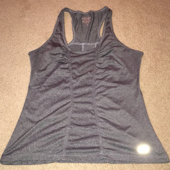 Marika Tops - Grey work out tank top